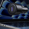 Ugreen autós töltő 2x USB Type C / 1x USB 69W 5A Power Delivery Quick Charge fekete (20467) - 1. kép
