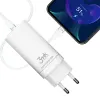 3MK HyperCharger 65W 2xUSB-C + 1xUSB-A töltő GAN, PD + QC - 3. kép