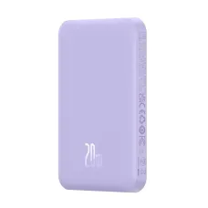 Baseus mini power bank 5000mAh 20W + USB-C kábel (20V/3A) - lila