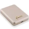 Guess MagSafe Metal Script Logo indukciós powerbank 5W 3000mAh - arany - 2. kép