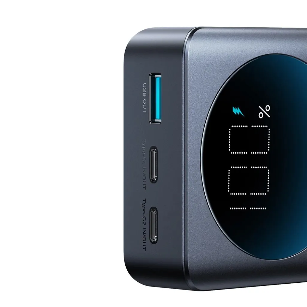 Joyroom powerbank 65W 20000mAH fekete (JR-PBF04) - 7