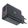 Acefast A61 PD 45W GaN hálózati töltő 2 x USB-C + 2 x USB-A, 4 portos - fekete - 2. kép