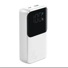 Mini power bank beépített kábelekkel Joyroom JR-PBC06 30W 10000mAh - fehér