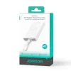 Powerbank Joyroom JR-PBM01 mágneses 10000mAh 20W állvánnyal + Lightning kábel - USB-C - fehér - 4. kép