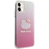 Hello Kitty IML Gradient Elektrop Kitty Fejes tok iPhone 11 Rózsaszín - 2. kép