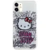 Hello Kitty IML Kitty On Bricks Graffiti tok iPhone 11 - fehér - 1. kép