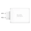 Silver Monkey SMA154 200W GaN töltő 3xUSB-C PD USB-A QC 3.0 - fehér - 1. kép