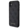 Guess 4G Metal Logo tok és készlet iPhone 11-hez + 5000mAh MagSafe power bank - fekete - 0. kép