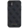 Guess 4G Metal Logo tok és készlet iPhone 11-hez + 5000mAh MagSafe power bank - fekete - 1. kép