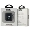 Karl Lagerfeld Monogram Choupette Head tok AirPods 1 / 2 - fekete - 1. kép