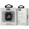 Karl Lagerfeld Monogram Karl & Choupette Fej tok AirPods 1/2 - fekete - 1. kép