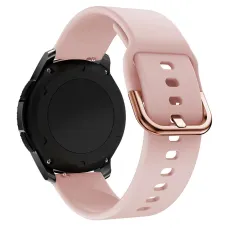 Szilikon szíj TYS univerzális okosóra szíj 20mm rózsaszín