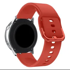 Szilikon szíj TYS okosóra szíj univerzális 20mm piros