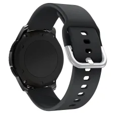Szilikon szíj TYS univerzális okosóra szíj 22mm fekete