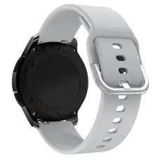 Szilikon Szíj TYS óraszíj, univerzális, 22mm, szürke