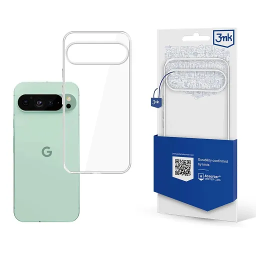 3mk Clear Case Google Pixel 9 Pro tok - átlátszó