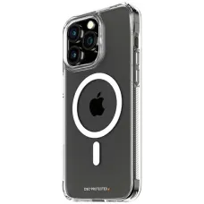 PanzerGlass HardCase D3O MagSafe tok katonai minősítéssel iPhone 15 Pro Max - Átlátszó