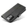 Samsung Galaxy S24 Ultra 5G Magnet tok fliptok pénztárcával - fekete - 1. kép