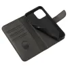 Samsung Galaxy S24 Ultra 5G Magnet tok fliptok pénztárcával - fekete - 4. kép
