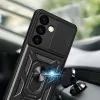 Hybrid Armor Camshield páncélozott tok Samsung Galaxy S24-hez kameravédővel - fekete - 3. kép