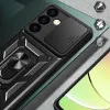 Hybrid Armor Camshield páncélozott tok Samsung Galaxy S24-hez kameravédővel - fekete - 4. kép