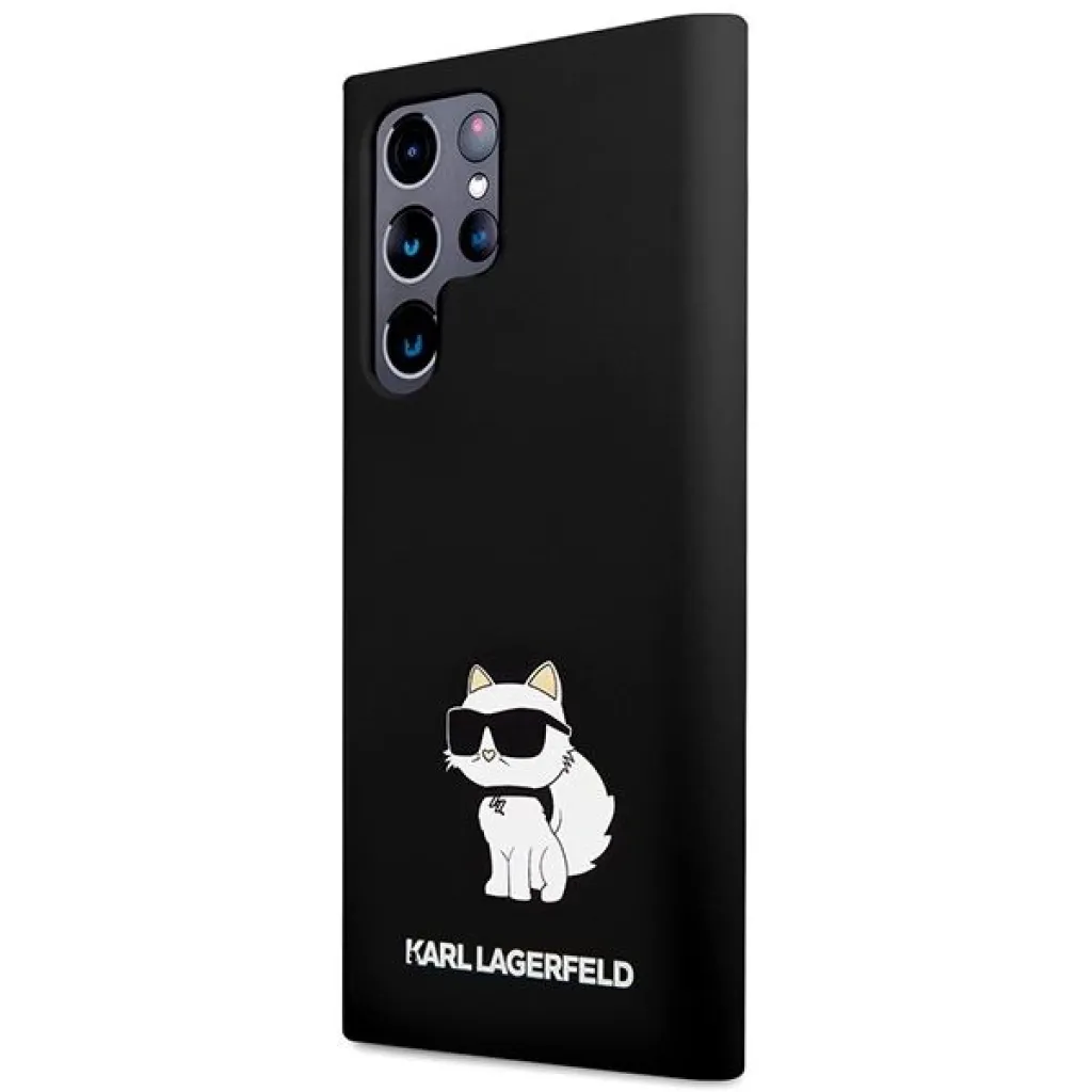 Karl Lagerfeld Silicone Choupette tok Samsung Galaxy S24 Ultra - fekete - 2