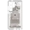 Spigen Ultra Hybrid tok Samsung Galaxy S24 Ultra - természetes titán (Zero One minta) - 1. kép