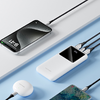 Powerbank, Vention, FHKW0,10000mAh, Micro-USB, USB-C, 2xUSB-A, 22.5W (white) - 2. kép