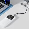 Powerbank, Vention, FHLB0, 20000mAh, Micro-USB, USB-C, 2xUSB-A, 22.5W (black) - 1. kép