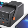 Choetech B664 Mini Power Station, powerbank 50000mAh 65W (fekete) - 4. kép