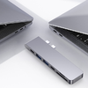 Dokkoló állomás Choetech HUB-M14 Macbook Pro-hoz, 7-in-2 USB-C, Thunderbolt 3 (ezüst) - 0. kép