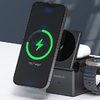 Choetech T632-F 3-az-1-ben 15W induktív töltő (fekete) - 1. kép