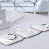 Choetech T588-F 3az1-ben Mágneses Vezeték nélküli Töltő 15W (fehér) - 4. kép