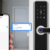 Avatto SDL-A270-S digital smart lock -5572 Wi-Fi ezüst - 2. kép
