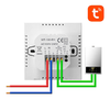 Avatto ZWT100 Okostermosztát tok, 3A, Zigbee, Tuya - 1. kép