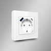 Okos WiFi Fali Aljzat Avatto N-WOT10-USB-W TUYA USB USB-C (fehér) - 3. kép