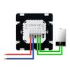 Avatto WT50 3A Okostermosztát, Wi-Fi, Tuya - 4. kép