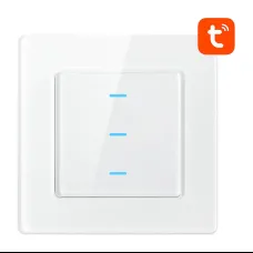 Okos villanykapcsoló WiFi Avatto N-TS10-W3 3 utas TUYA (fehér)