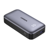 Powerbank 10000mAh Ugreen Nexode PB502, USB + USB-C, 30W PD (fekete) - 0. kép