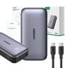 Powerbank 10000mAh Ugreen Nexode PB502, USB + USB-C, 30W PD (fekete) - 1. kép