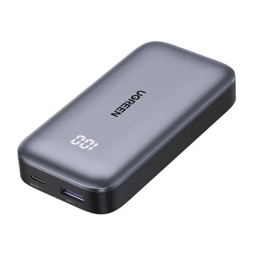 Powerbank 10000mAh Ugreen Nexode PB502, USB + USB-C, 30W PD (fekete)