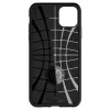 Spigen Liquid Air flexibilis TPU gél tok iPhone 11 Pro Max matt fekete - 1. kép