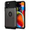 Spigen Slim armor tok iPhone 11 Pro Max Gunmetal színben - 0. kép