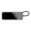 Baseus Multifunkciós USB Type-C HUB 4x2.0 USB sötétszürke - 0. kép