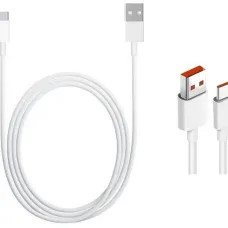 Xiaomi Eredeti USB-C Adatkábel 5A 1m Fehér (Bulk)