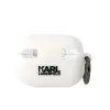 Karl Lagerfeld 3D Logó NFT Karl Head Szilikon Tok AirPods Pro 2-höz Fehér - 0. kép