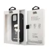 Karl Lagerfeld Liquid Silicone Ikonik NFT tok iPhone 12/12 Pro fekete - 4. kép