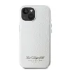 Karl Lagerfeld Grained PU Hotel RSG tok iPhone 15 szürke - 0. kép