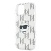 Karl Lagerfeld IML Electroplated Choupette Head tok iPhone 15-hez, Átlátszó - 2. kép