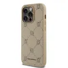 Karl Lagerfeld PU Karl Heads Pattern MagSafe tok iPhone 14 Pro Beige - 1. kép